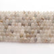 1  Strand Green Dot Quartz Smooth Roundelles - Plain Semiprecious Rondelles  - 8mm -9 Inches BR02706 - Tucson Beads
