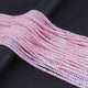5 Long Strands Shaded Pink Opal Faceted Rondelles - Gemstone beads Rondelles - 4mm 13 inch RB464 - Tucson Beads