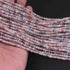 AAA Multi Moonstone Silver Coated Micro Faceted 4mm- Beads  Rb461