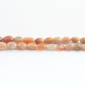 1 Strand Natural Ethiopian Welo Opal Smooth Briolettes,Opal Oval Beads, fire opal briolettes 5mmx4mm-10mmx4mm 14 Inches BR1071 - Tucson Beads