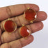 8  Pcs Sun Stone 24k Gold Plated Faceted Assorted Shape Connector Double Bali - 31mmx21mm PC446