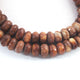 1 Strand Natural Mookaite Faceted Beads Mookaite Rondelle Beads Mookaite Gemstone   9mm-10mm -8 Inches BR1057 - Tucson Beads