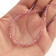AA Super Quality Shaded Pink Sapphire Faceted Briolettes - Teardrop Gemstone Beads, -3mmx2mm-4mmx2mm-6.5 Inches-BR03012 - Tucson Beads