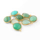 8  Pcs Mix Stone Faceted  Assorted  Shape 24k Gold Plated Pendant- 17mmx14mm-PC711 - Tucson Beads