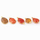 8  Pcs Mix Stone Faceted Assorted Shape 24k Gold Plated Pendant- 20mmx12mm-15mmx16mm-PC730 - Tucson Beads