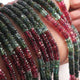 1  Long Strand Multi Tourmaline Smooth Heishi Tyre Shape Gemstone Beads -Wheel Briolettes Beads - 5mm-17 Inches BR03020 - Tucson Beads
