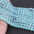 1 Strand Aqua Chalcedony  , Best Quality  , Smooth Round Balls - Smooth Balls Beads - 8mm-9mm - 13 Inches BR01044