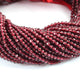 5  Long Strand Mozambique Garnet Faceted Gemstone Round Balls , Jewelry Making Supplies 2mm 12.5 Inches RB498 - Tucson Beads