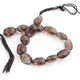 1  Strand Smoky Quartz Faceted   Briolettes -Oval Shape  Briolettes  9mm-13mm-8 Inches BR3425 - Tucson Beads