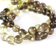 1 Strand Bio Lemon Quartz & Smoky Quartz Faceted Rondelle -Rondelle Beads 8mm-10mm 8.5 Inches BR436 - Tucson Beads