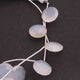 1 Strand Natural  Chalcedony Faceted Round Shape Beads Briolettes - 16mm 8 Inches BR3471 - Tucson Beads