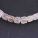 1 Strand Golden Rutile Cubes Briolettes - Golden Rutile Box Shape Beads 8mm-11mm 8 Inches BR3475 - Tucson Beads