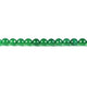 1 Strands Green Onyx Faceted Ball- Green Onyx  Ball Beads 8mm 9 Inches BR510 - Tucson Beads