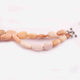 1  Strand Peach MoonStone Opal  Smooth  Necklace  - Oval Shape -16mm-12mm-  16.5 Inches BR3346 - Tucson Beads