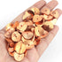 45 Pcs Wavy Disc With Mat Finish Rose Gold Copper Beads - Potato Chips Beads 16mm GPC628