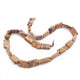 1  Strand Leopard Skin Jasper  Smooth Necklace - Chicklet Shape Beads  10mm  16 Inches BR3297 - Tucson Beads