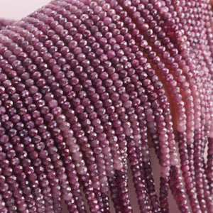 1 Strand Pink Silverite Faceted Gemstone Balls Beads - Silverite Faceted Round Ball Bead 3mm 13 Inch RB0476 - Tucson Beads