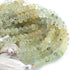 1  Strand Prehnite Faceted Roundels - Round Shape Ball Beads 10mm -8 Inches BR3907
