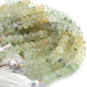 1  Strand Prehnite Faceted Roundels - Round Shape Ball Beads 10mm -8 Inches BR3907 - Tucson Beads