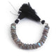 1  Long Strand Labradorite Faceted Roundells - Round Shape Roundells 9 mm-5 Inches BR1217 - Tucson Beads