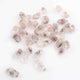 11 Pcs  AAA White Herkimer Diamond Quartz Nuggets Beads - 10mmx8mm-17mmx9mm BDU127 - Tucson Beads