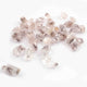 11 Pcs  AAA White Herkimer Diamond Quartz Nuggets Beads - 10mmx8mm-17mmx9mm BDU127 - Tucson Beads