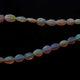 1 Strand Natural Ethiopian Welo Opal Faceted Briolettes,Opal Oval Beads, Fire Opal Briolettes  5mmx4mm-7mmx9mm 17 Inches BRU085 - Tucson Beads