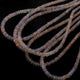 1 Long Strand Ethiopian Welo Opal Faceted Rondelles - Ethiopian Roundelles Beads 3mm-5mm 16.5 Inches long BRU076 - Tucson Beads