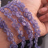 1 Strand Amazing Quality Tanzanite Faceted Briolettes - Heart Shape Natural Gemstone Briolettes -5mmx6mm - 9-Inches BR03045