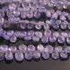 1 Strand Amazing Quality Tanzanite Faceted Briolettes - Pear Shape Natural Gemstone Briolettes -6mmx3mm-8mmx4mm - 9-Inches BR03040 - Tucson Beads