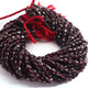 1 Long  Strand Mozambique Garnet Faceted Briolettes - Oval Shape  Briolettes - 5mm-7mm 13 Inches BR02405 - Tucson Beads