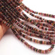 1 Strand Beautiful Multi Sapphire Heishi Wheel Briolettes- Faceted Gemstone Rondelles Beads- 4mm-5mm -16 Inches BR03062 - Tucson Beads