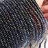 1 Strand Shaded Blue Sapphire Faceted Rondelles - Faceted Beads - Gemstone Beads - 3mm-3.5mm -16 Inch BR03059