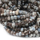 1 Long Strand Boulder Opal Faceted Rondelles Briolettes -  Boulder Opal faceted Roundelle Beads 9mm 14 Inches BR0198 - Tucson Beads