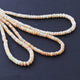 1 Long Strand Ethiopian Welo Opal Faceted Rondelles - Ethiopian Roundelles Beads 3mm-5mm 17 Inches long BRU078 - Tucson Beads