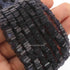1 Long  Strand Iolite Heshi Smooth Briolettes  -Square Shape  Briolettes  5mm-7mm- 15 Inches BR4081