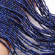 5 Strands Lapis  Gemstone Balls, Semiprecious beads 13 Inches Long- Faceted Gemstone -2mm Jewelry RB519 - Tucson Beads