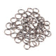 30 Pcs Oxidized Silver Copper Jewelry Ring , Copper Finding, Oxidized Silver Copper 6mm - Ring Charm GPC1327 - Tucson Beads