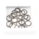 30 Pcs Oxidized Silver Copper Jewelry Ring , Copper Finding, Oxidized Silver Copper 6mm - Ring Charm GPC1327 - Tucson Beads