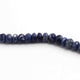1 Long Strand Lapis Faceted Rondelles  - Gemstone Rondelles 8mm-10mm 8 Inches BR2108 - Tucson Beads