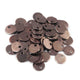 25 Pcs Oxidized Silve Plated Copper Stamping Blanks , Round Charm Copper Discs Great For ,Jewelry Making BulkLot 6mm GPC1329 - Tucson Beads