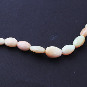 1 Strand Natural Ethiopian Welo Opal Faceted Briolettes,Opal Oval Beads, Fire Opal Briolettes  6mmx4mm-12mmx9mm 16 Inches BRU087 - Tucson Beads