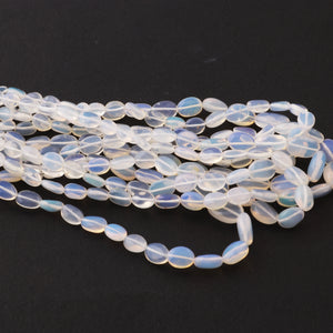 Strand Natural Ethiopian Welo Opal Faceted Briolettes,Opal Oval Beads, Fire Opal Briolettes  4mmx3mm-10mmx7mm 16 Inches BRU097 - Tucson Beads