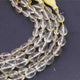 1 Strand Lemon Quartz Faceted Pear Shape Briolettes- 12mmx8mm-14mmx9mm 8 Inch BR4010 - Tucson Beads