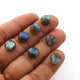 29 Pcs Amazing Labradorite Faceted Cabochon Spectrolite - Round Shape Multi Fire Loose Gemstone  4mm  LGS139 - Tucson Beads