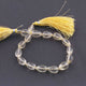 1 Strand Lemon Quartz Faceted Pear Shape Briolettes- 12mmx8mm-14mmx9mm 8 Inch BR4010 - Tucson Beads