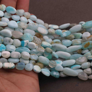 1 Strand Peru opal smooth  Briolettes - Assorted Briolettes - 7mmx7mm-18mmx7mm 13 Inches BR1322 - Tucson Beads