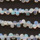 1 Strand Natural Ethiopian Opal Smooth Tear Drop Briolettes - Welo Opal Tear Drop Shape Beads 3mmx3mm-9mmx5mm 16 Inch BRU104 - Tucson Beads