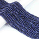 1 Strand Finest Quality Lapis Lazuli Faceted Coin Briolettes-  Coin Beads - 4mm 12.5 Inch BR01050 - Tucson Beads