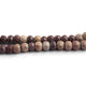 1 Strand Shaded Brown Jasper Faceted Roundels  -Round Shape Roundels - 8mm-8 Inches BR1372 - Tucson Beads